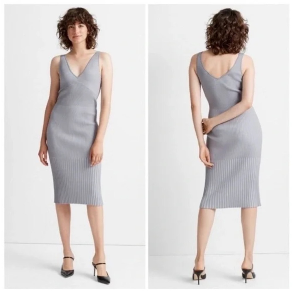 Club Monaco Grey NomNomm Knit Dress XS